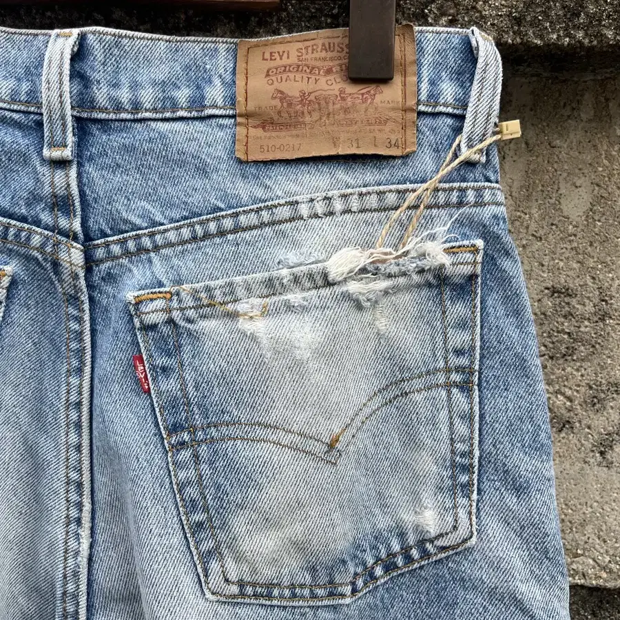 (29-30)90s 510-0217 Vintage Levis