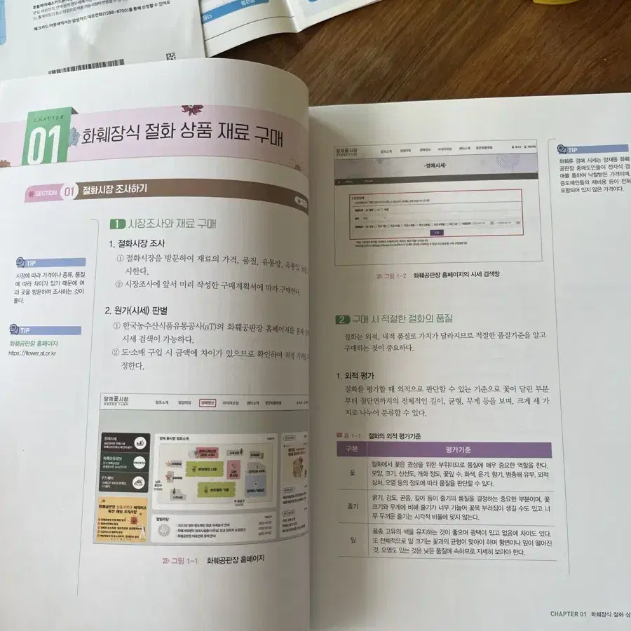 화훼장식기능사 2024 책 판매(반택포)