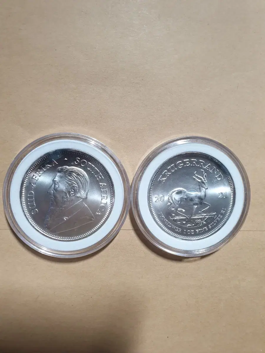 Old coins commemorative 2 pieces