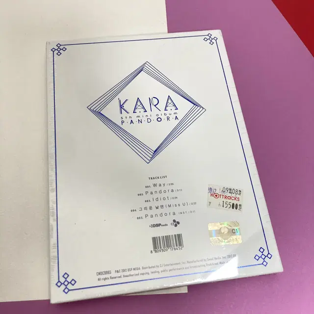 [미개봉/CD] 카라 KARA 미니 5집 PANDORA