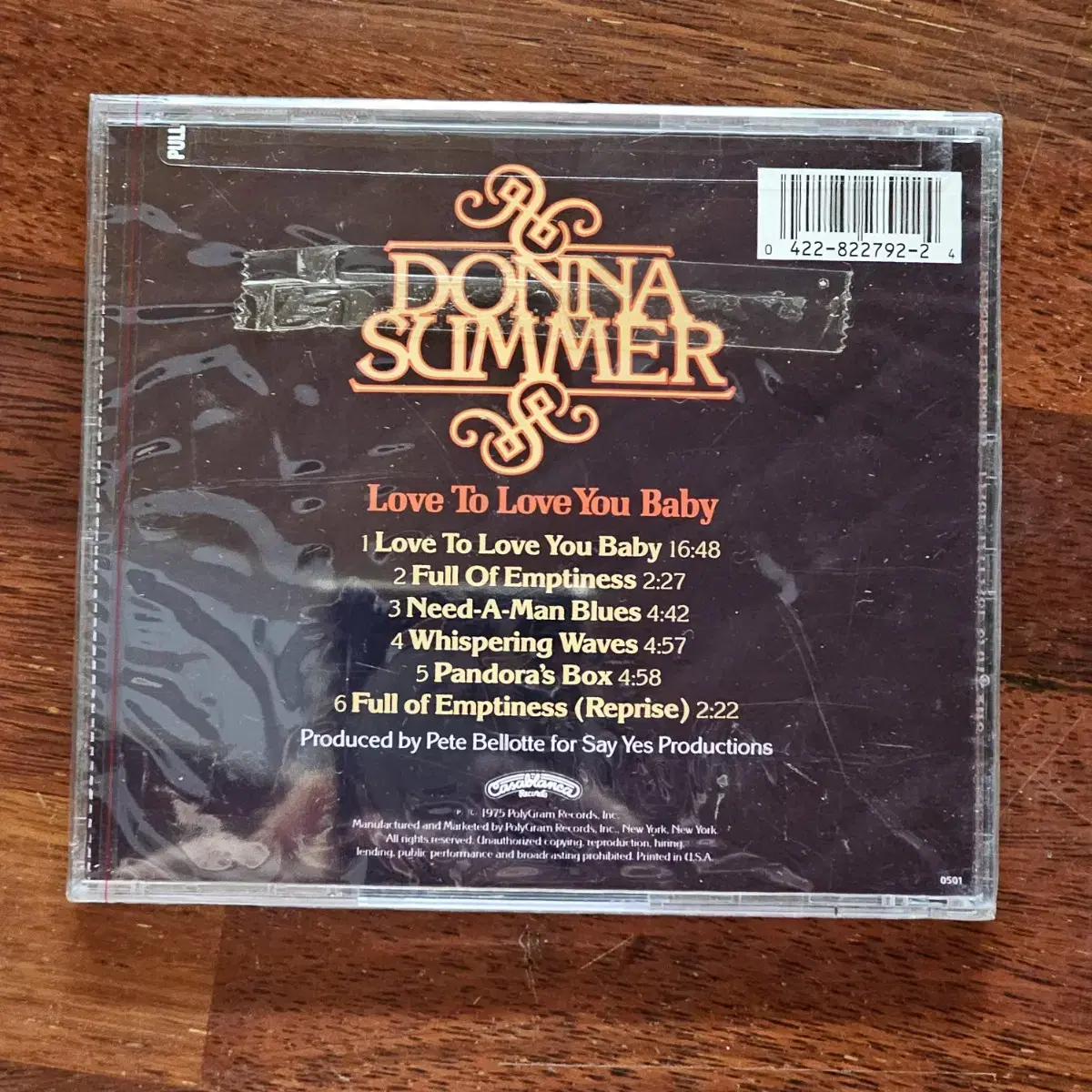 도나썸머 Donna Summer CD 미개봉