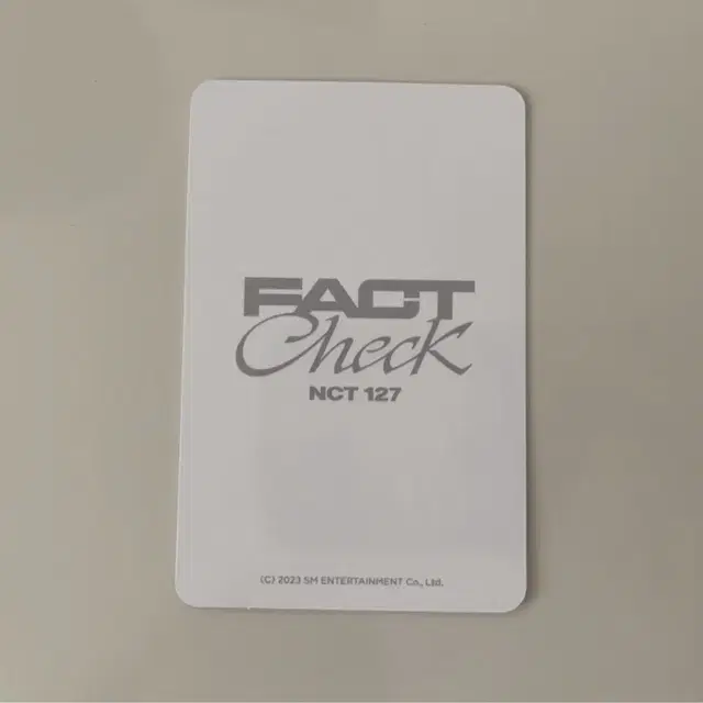 NCT127 FACT Check 목걸이 마크포카 판매