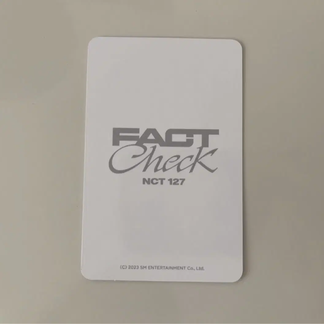 NCT127 FACT Check 목걸이 마크포카 판매