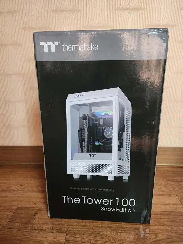 (미개봉 새상품)써멀테이크 the tower 100 컴퓨터 본체 케이스