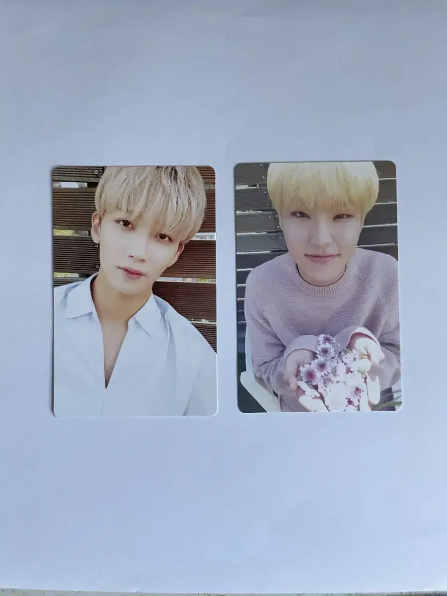 Price drop) seventeen jeonghan hoshi Clap White Photocard