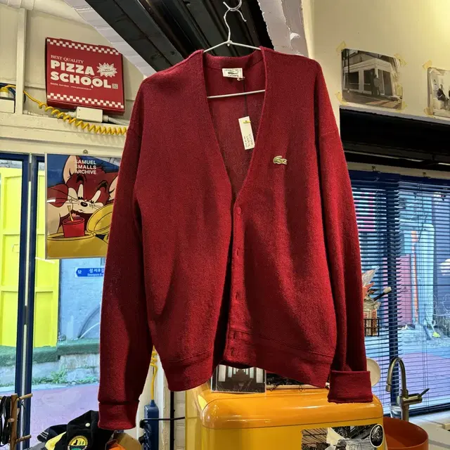 Vintage Lacoste cardigan 95