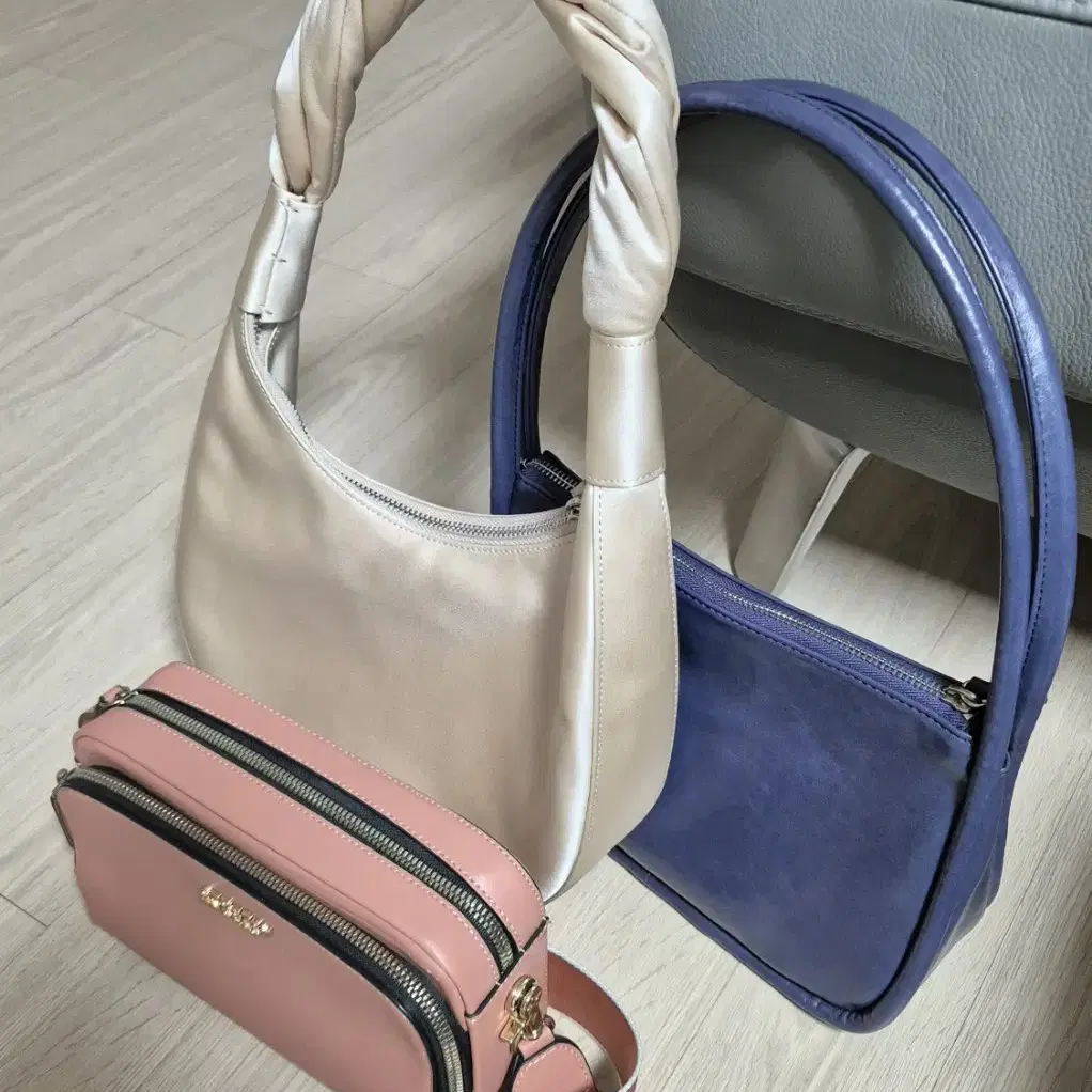 여밈 미니릿지뱃 mini ridge bag crinkle navy