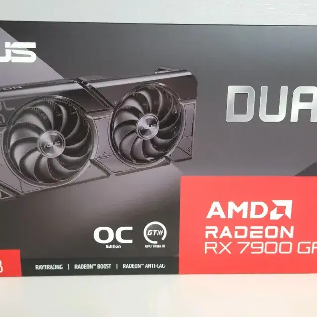 (미개봉) ASUS RX7900 GRE OC D6 16GB 팝니다.