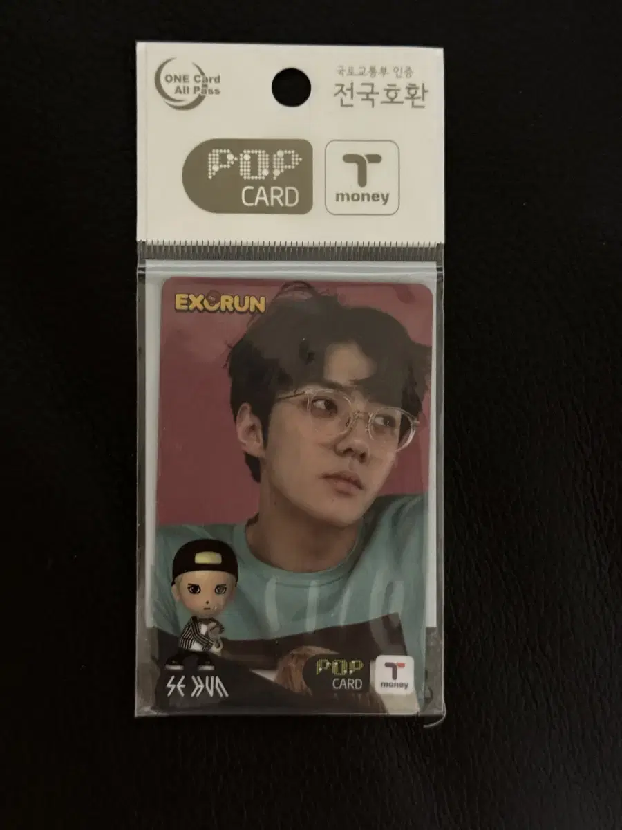 (unsealed) exo sehun T-Money Transportation Card