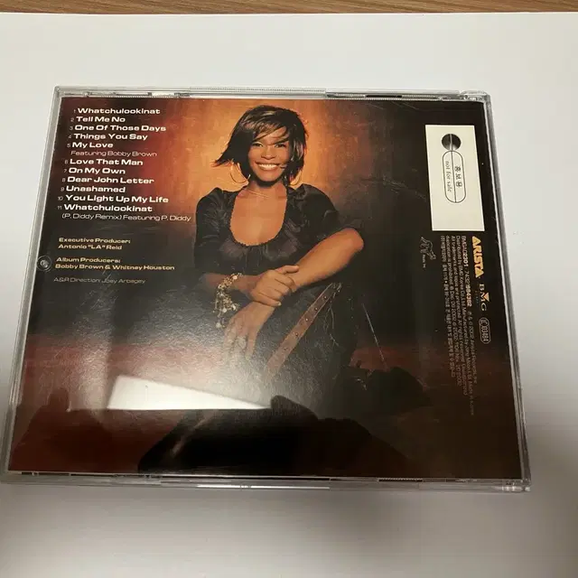 WHITNEY HOUSTON CD