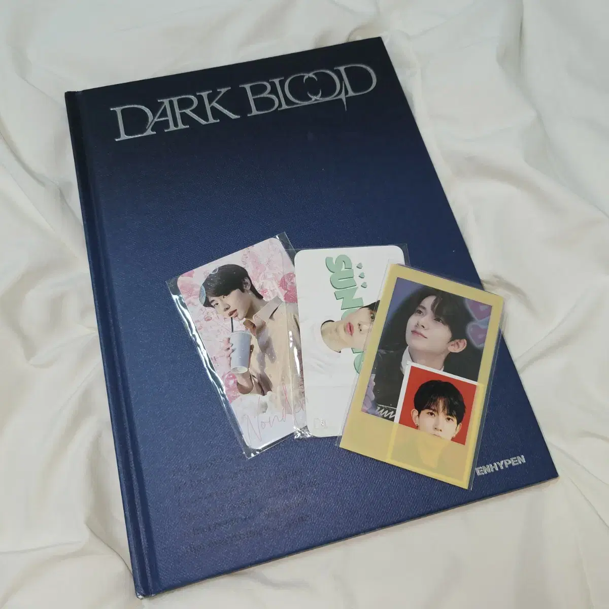 Enhypen DARK BLOOD unsealed album + unofficial goods to sell