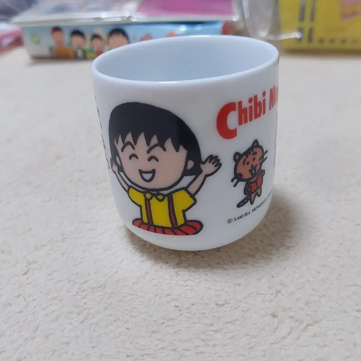 (Classic) Chibi Maruko-chan Maruko sells cups at age nine