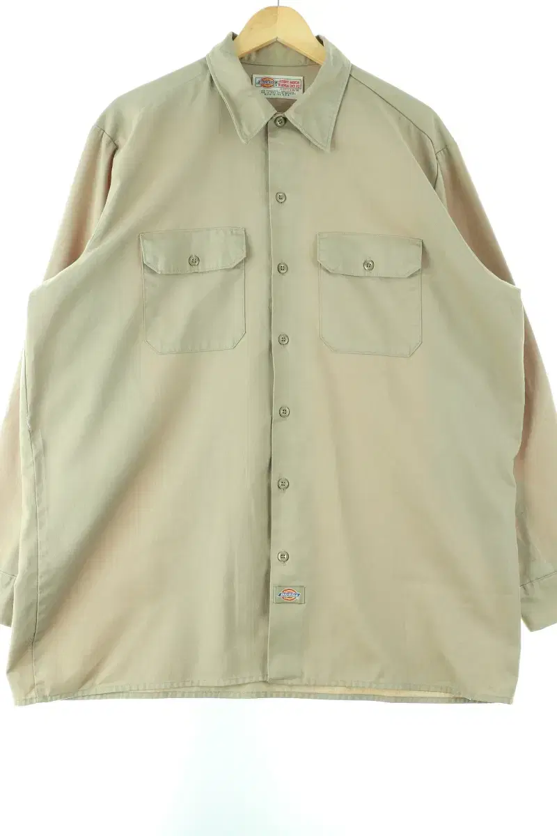 (L-XL) Dickies Shirt Nambu Beige Amekaji Limited Edition - EFA