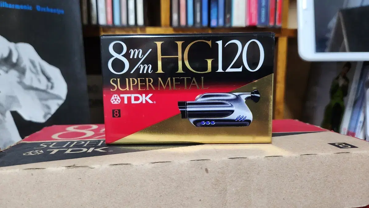 8mm 테이프 7개 미개봉 TDK HG120