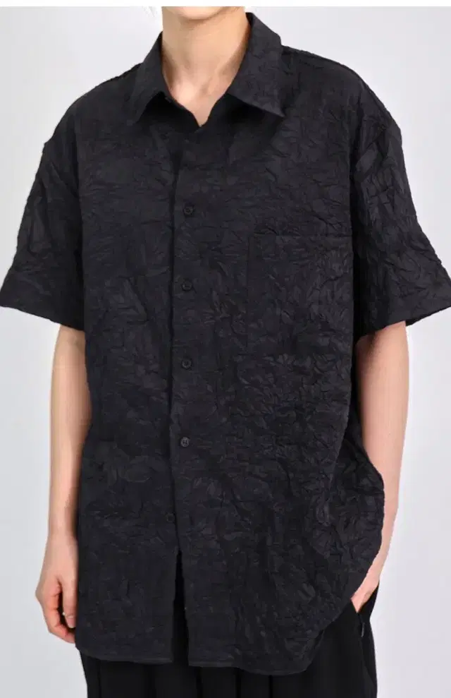 [2] EYC(음양) Irregular wrinkled shirt