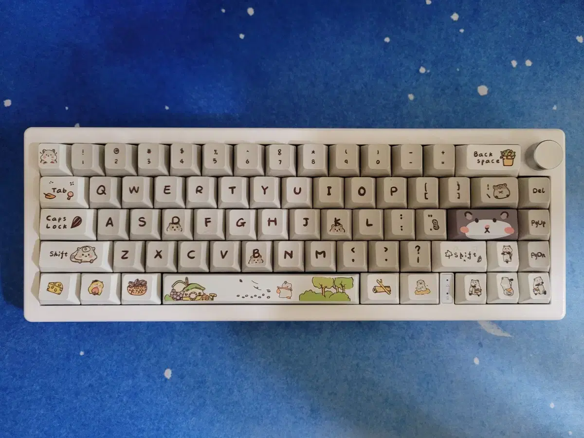 gmk67키보드 바다소금 리니어 손윤