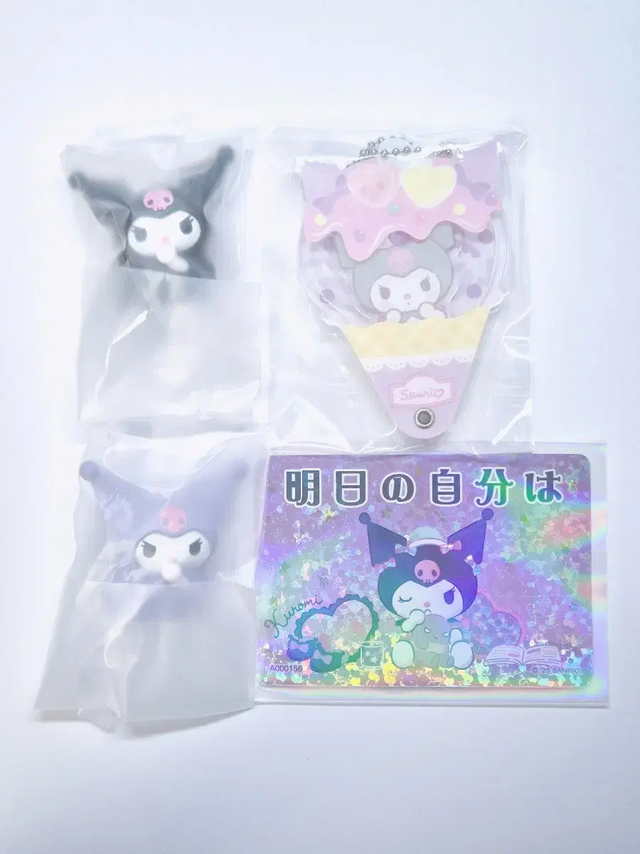 San Rio Kuromi acrylic Figures keyring Photocards