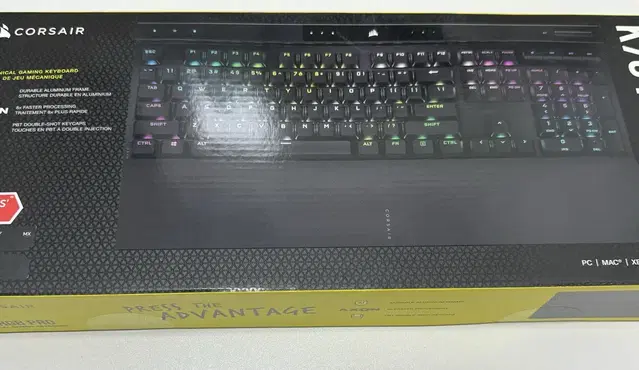 커세어 K70 RGB PRO 은축 미개봉