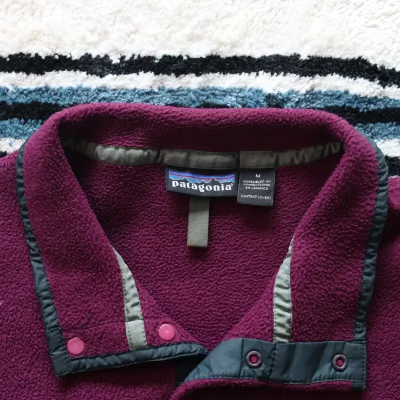 Patagonia 90s synchilla snap T fleece