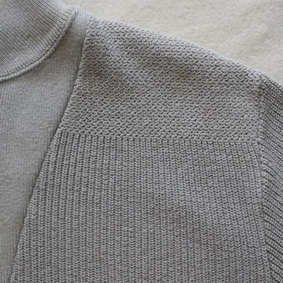 L L Bean Late 70s Cotton high neck sweat