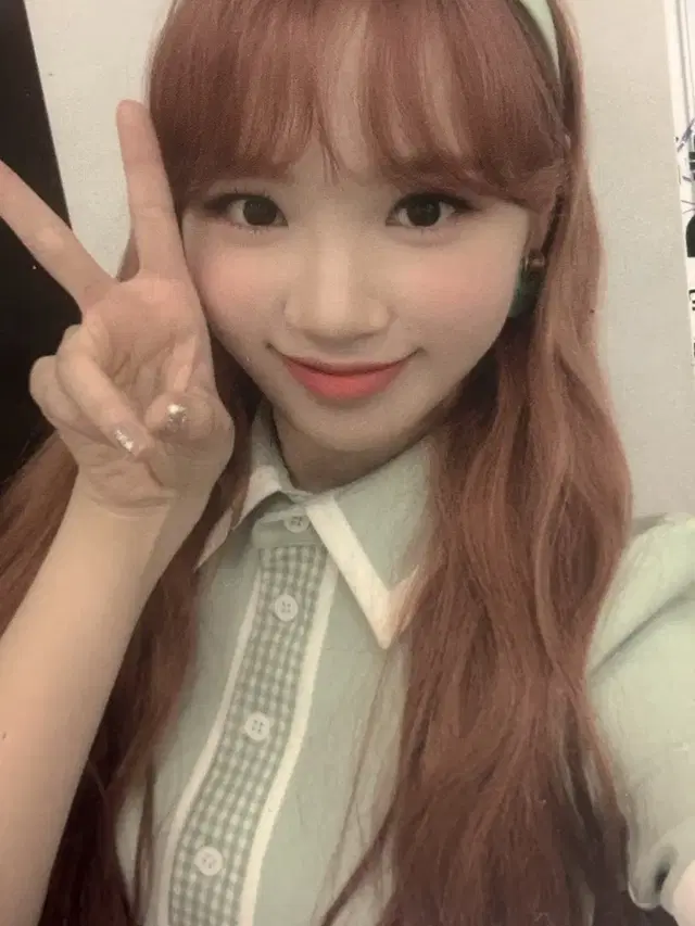 르세라핌 아이즈원 민트채원 김채원 채원 포카