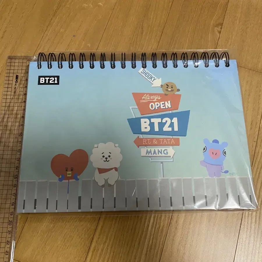 BT21 drawing book 드로잉북 노트