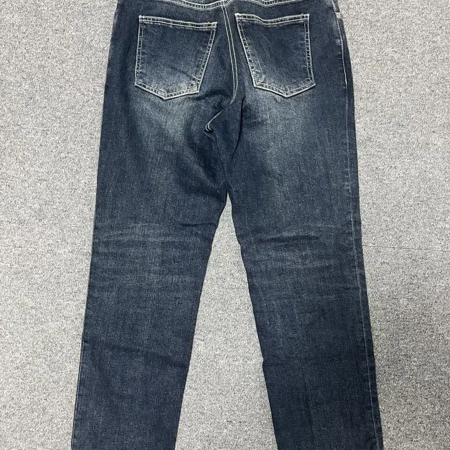 솔티 Tailored Denim Jeans (Mid blue)