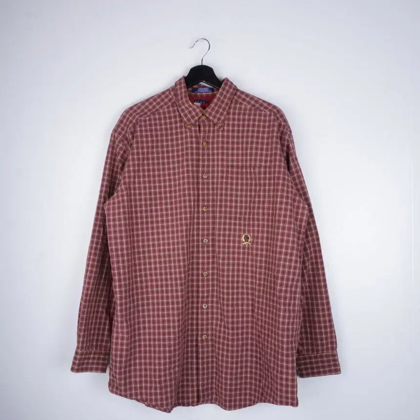 Tommy Hilfiger Red gingham check cotton laurel shirt via1599