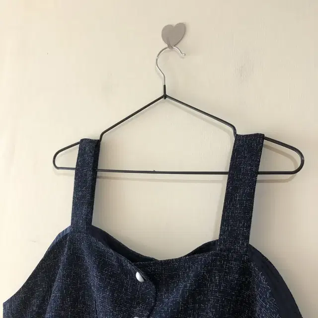 Vintage Hotping navy tweed top