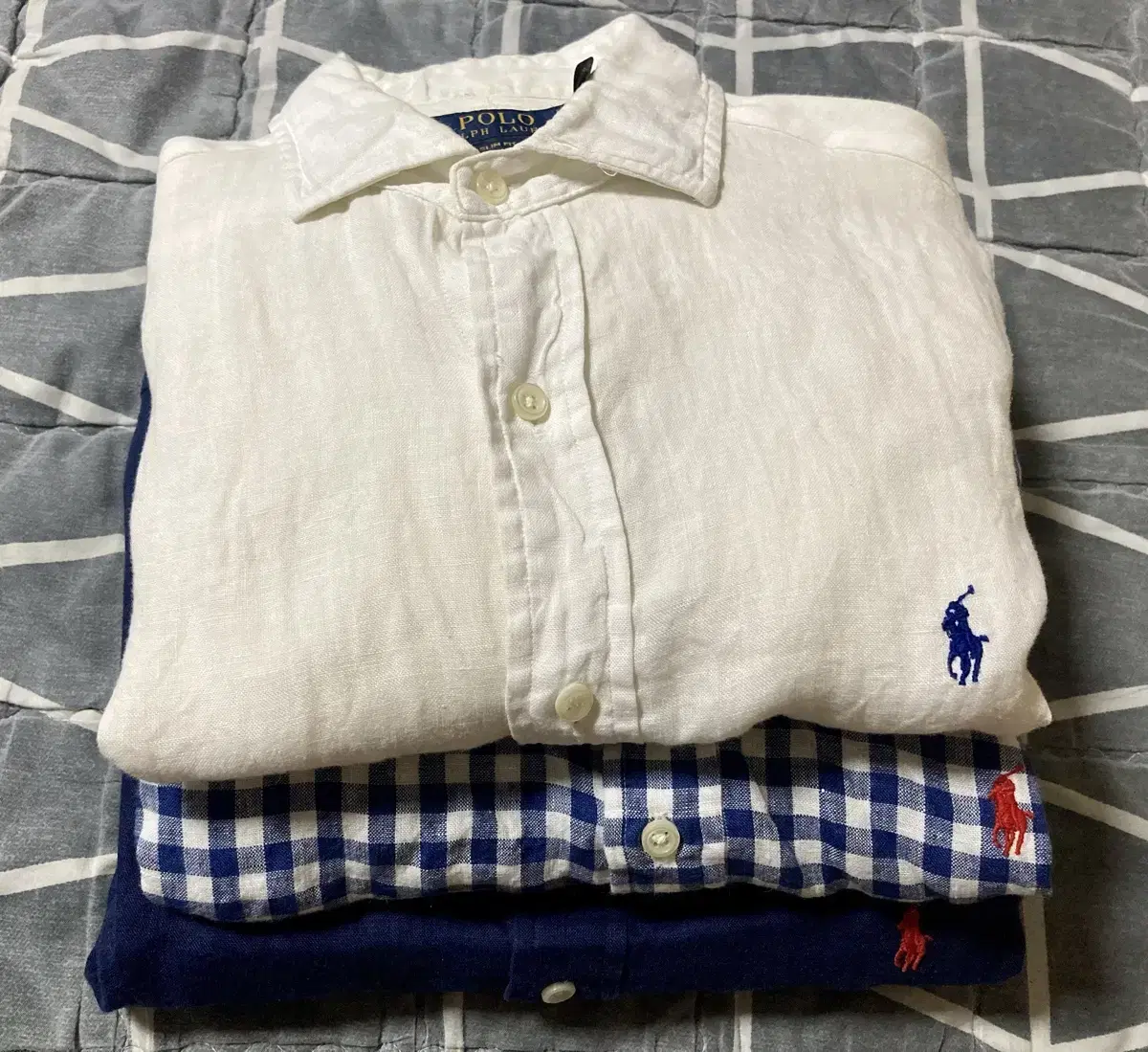 [XS] Polo Ralph Lauren Slim Fit Linen Shirt