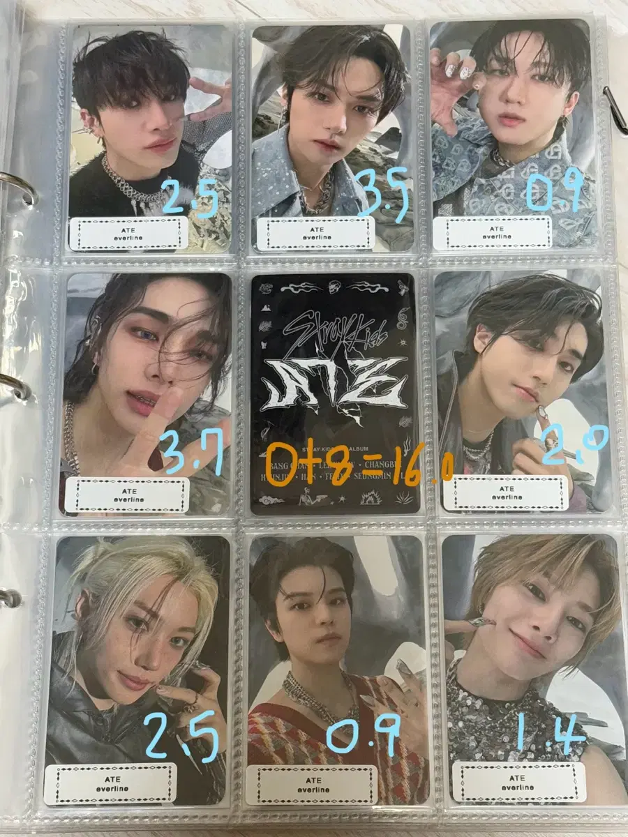 Skz straykids ateate photocard unreleased photocard ld pre-order benefit wts sells