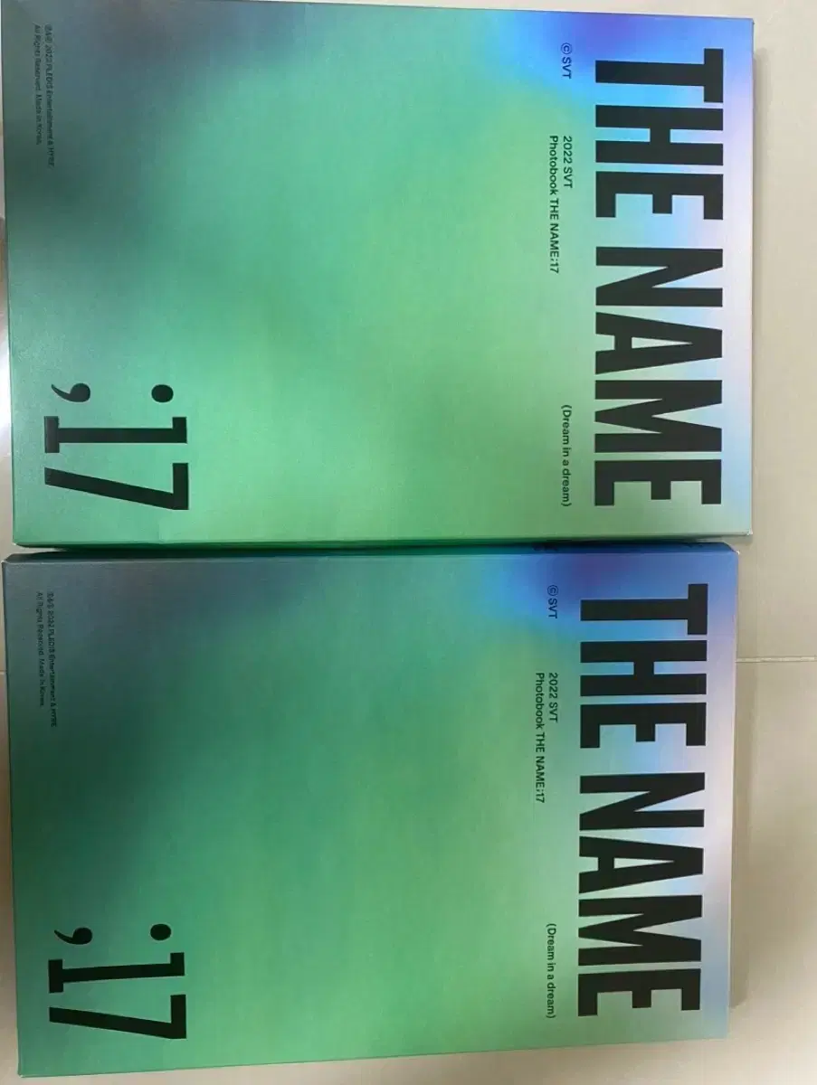 Seventeen photobook The Name 17