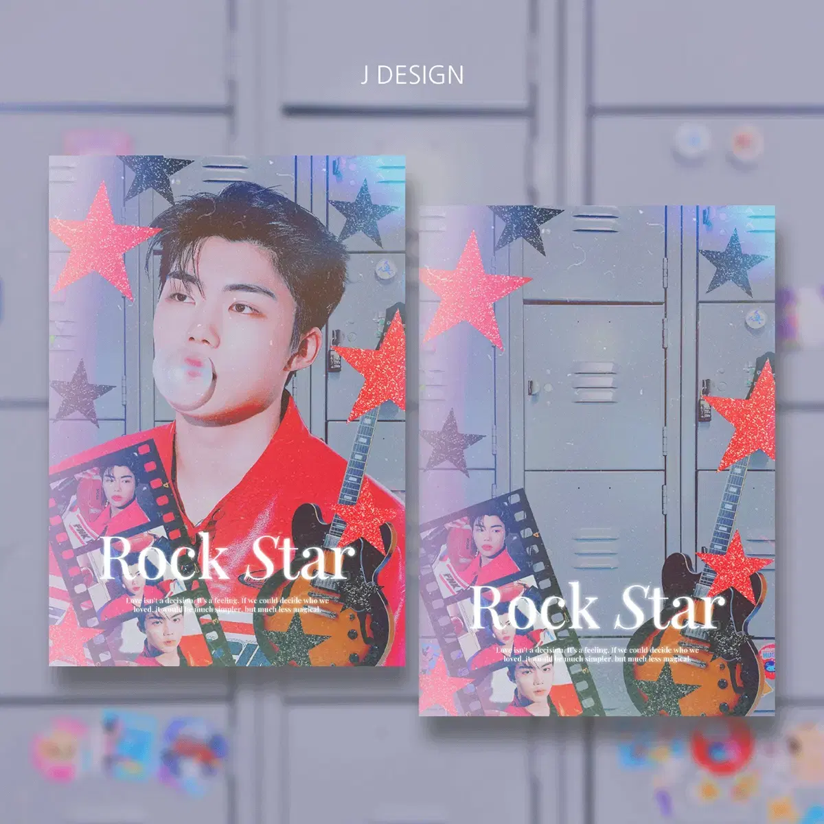 ZB1 park gunwook Rock Star postcard Photo Card photocard sell unofficial goods Sells