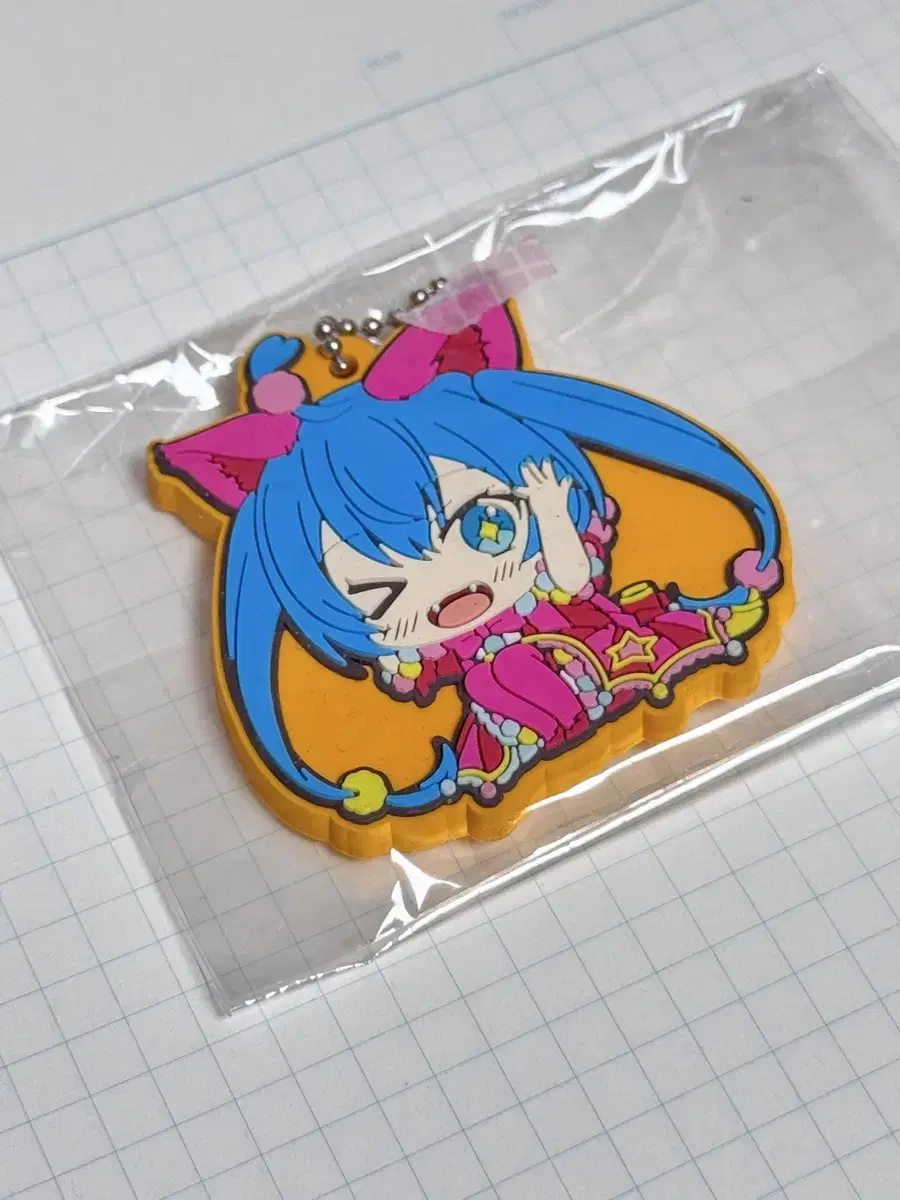 Wondershow Miku Rubber Keyring