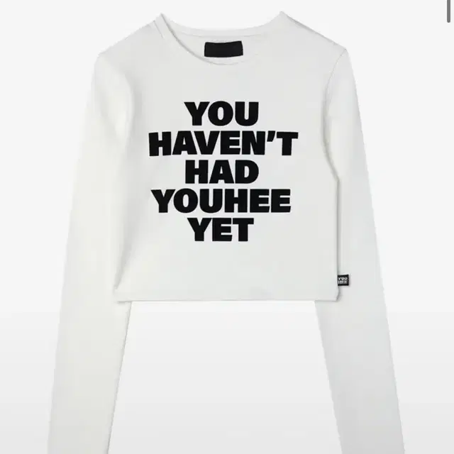 Youhee YOUHEE LETTERING LONG SLEEVE