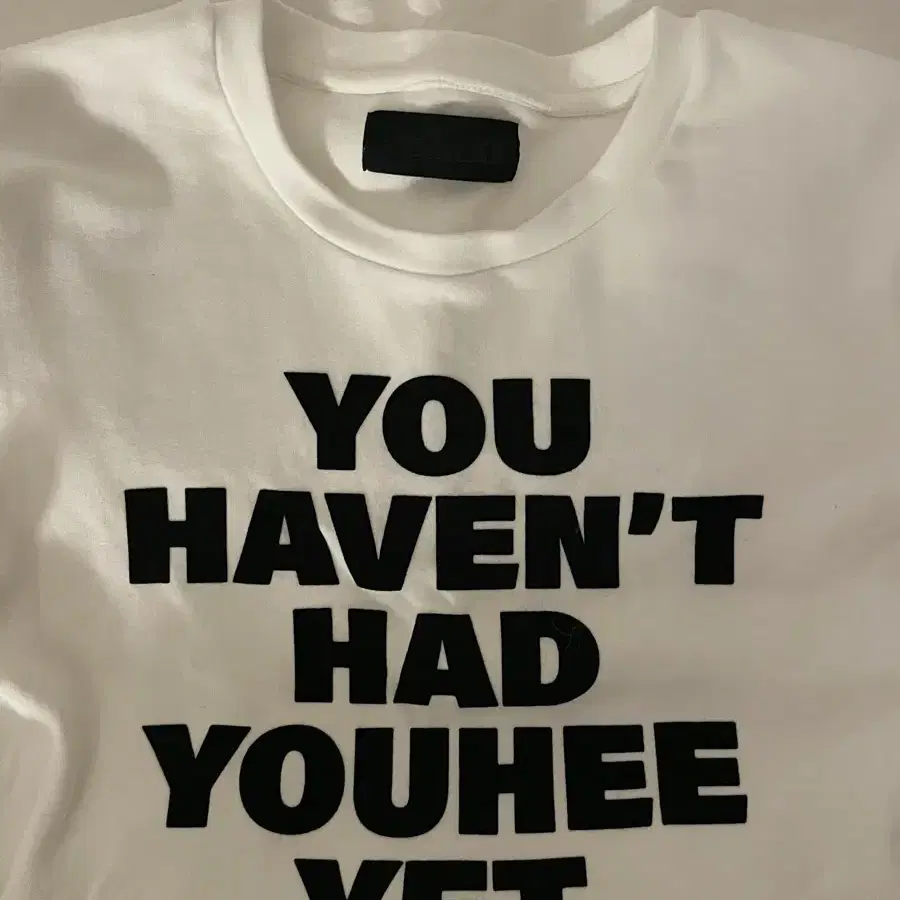 Youhee YOUHEE LETTERING LONG SLEEVE