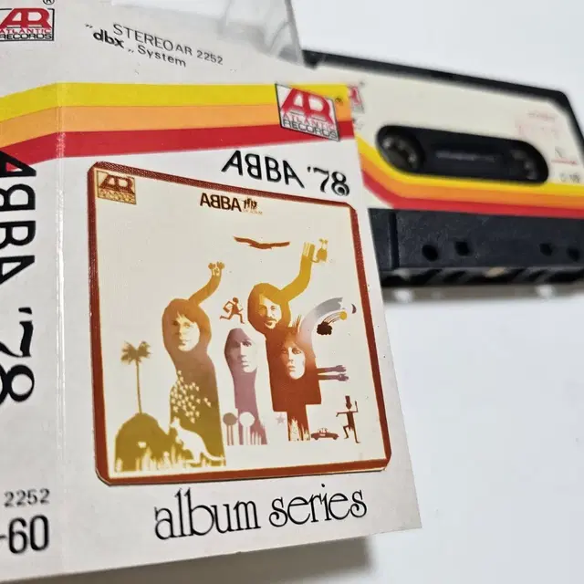 1978년도 ABBA 앨범 TAPE AR ATLANTICS dbx