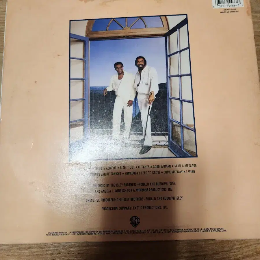 엘피Isley Brothers/ Smooth sailin'LP