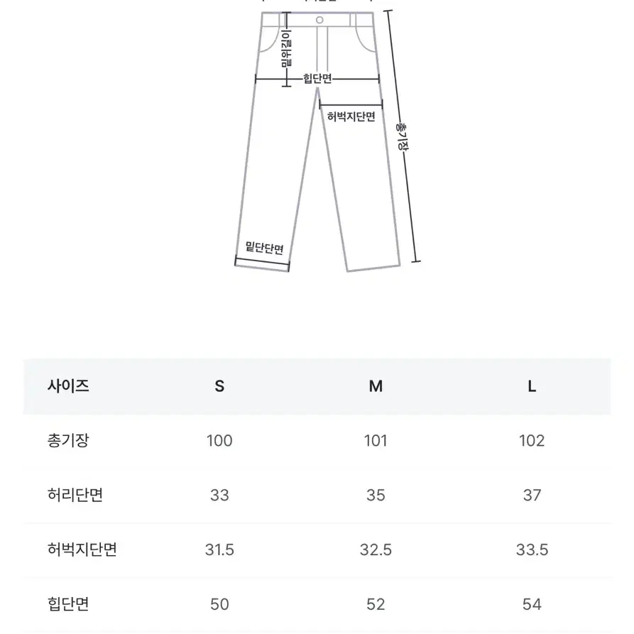 바온 수이치워싱 데님 L