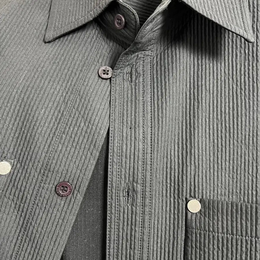 [M] STU 22F/W Rivet Shirt Black