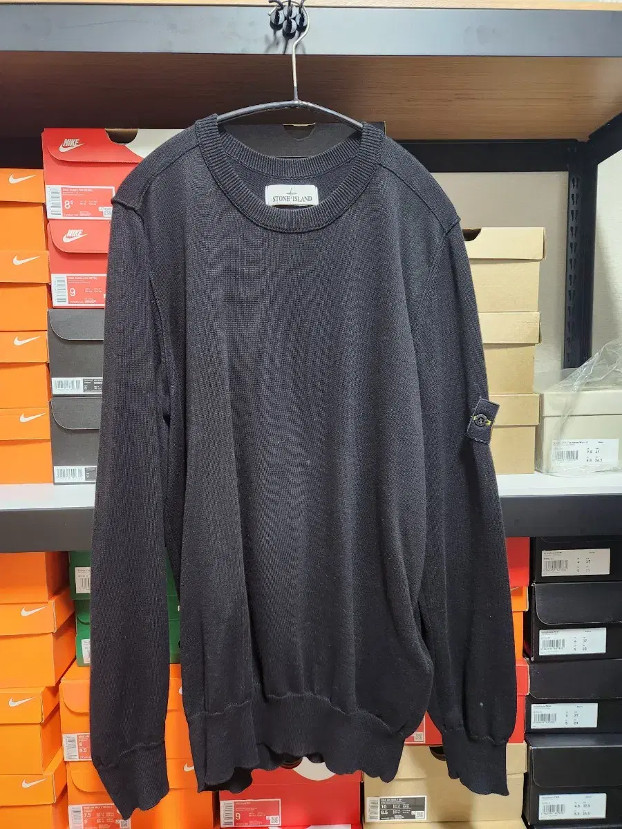 Stone Island Black Knit L