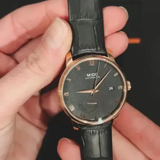 미도 바론첼리 Mido Baroncelli III 블랙다이얼