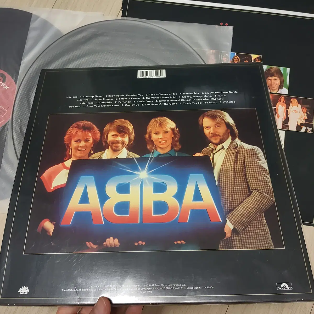 아바 골드 그레이트 히트 앨범 Abba gold 더블바이닐 LP 개봉반