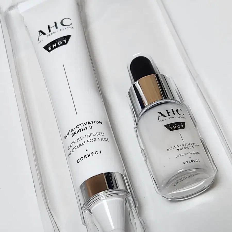 AHC 프로샷 글루타 브라이트 아이크림 포페이스 30ml(+세럼10ml)