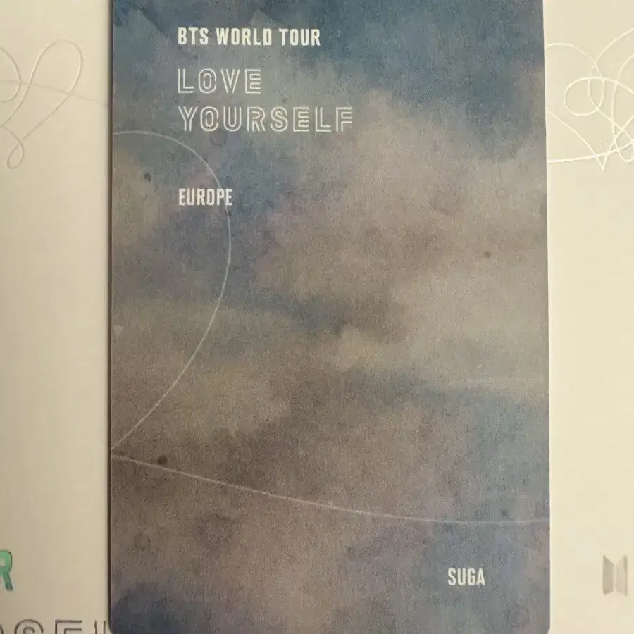 방탄 럽셀 유럽 슈가 디비디 bts Europe dvd Suga