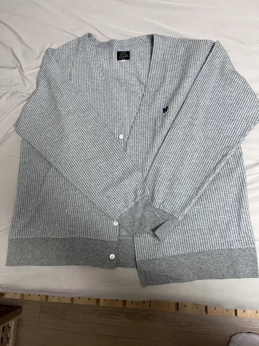 Needles 22SS Seersucker Cardigan