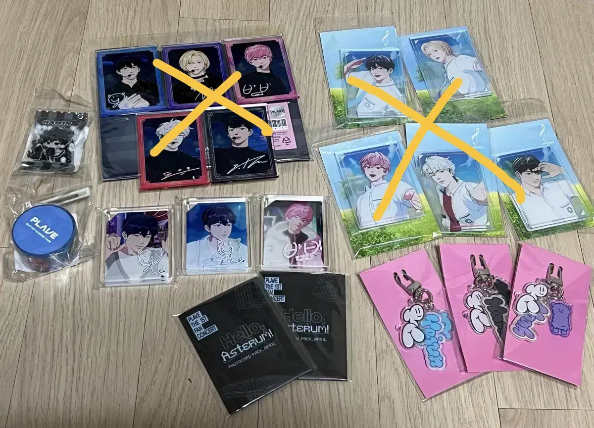 Plave AnyPlus Goods Samwha keyring photocard WTS