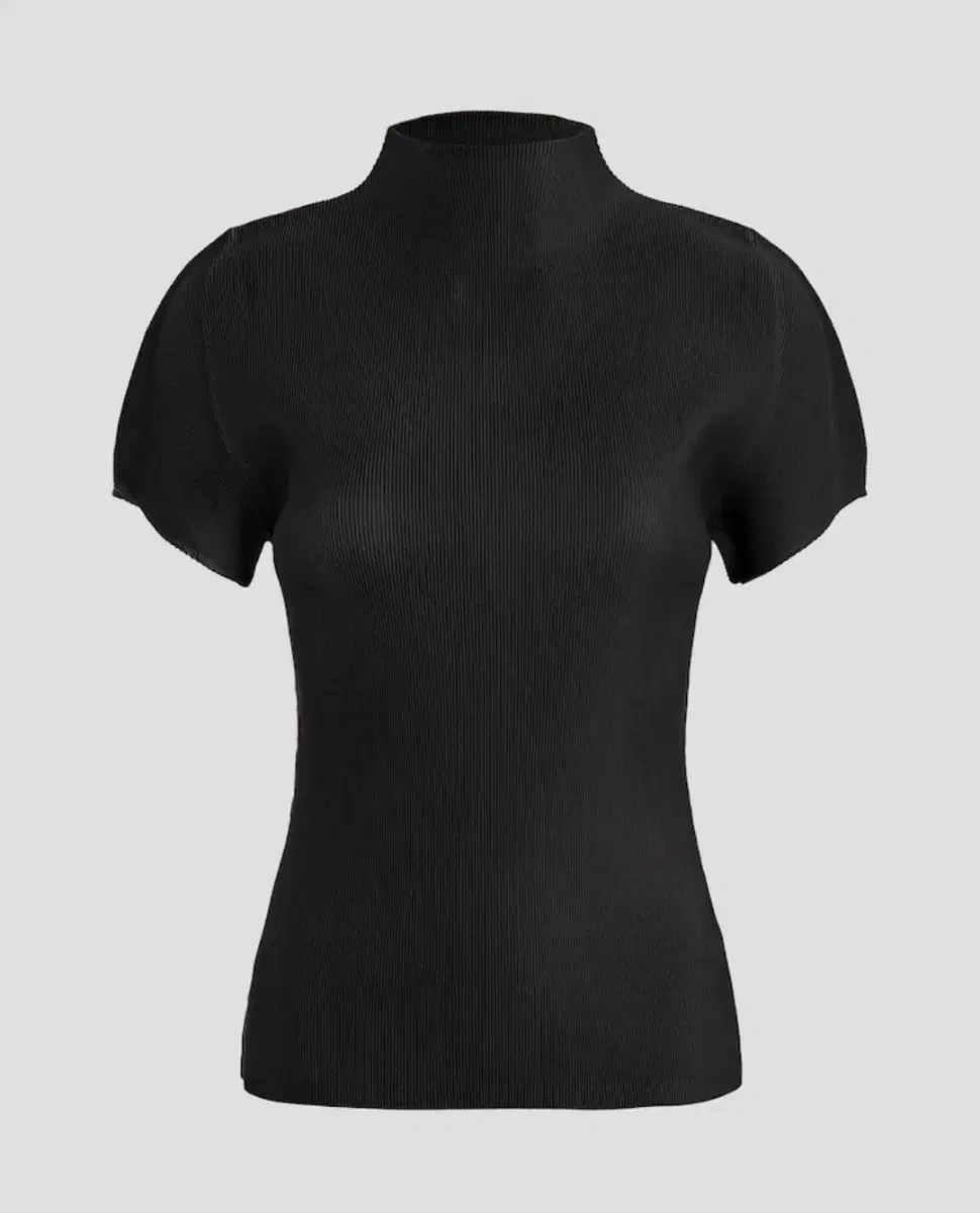 Issey Miyake Pleated Top Mist Top Charcoal 3 sizes