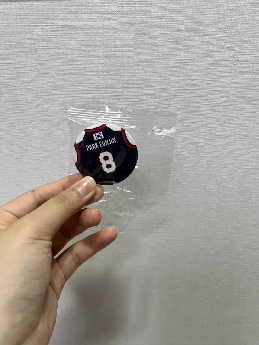 Volleyball player Park Eun-jin KOVO Official Can Badge