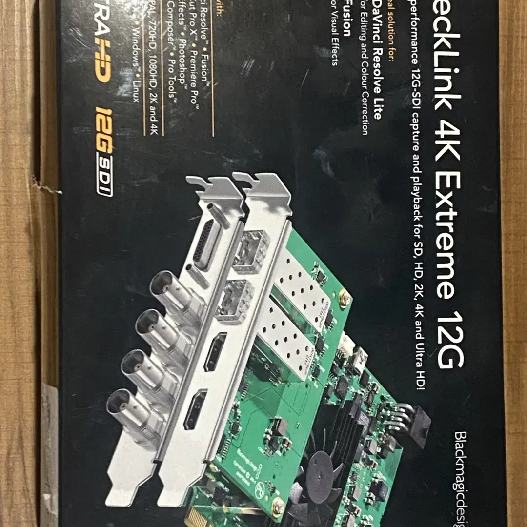 블랙매직 덱링크 4K    Decklink 4K Extreme 12G